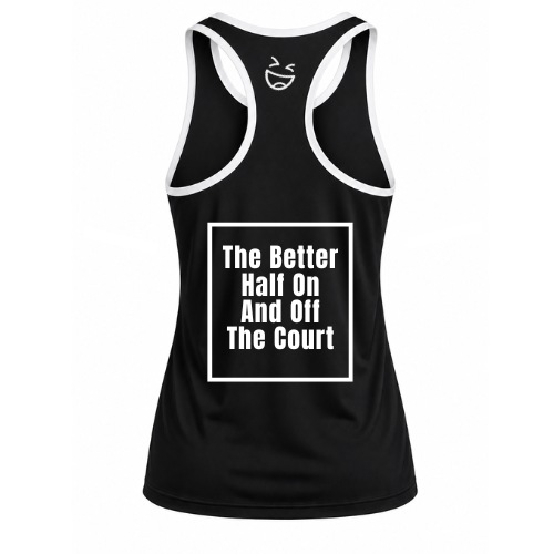 Ladies Choose Your Padel Banter - Black/White