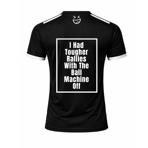 Mens Choose Your Padel Banter - Black/White