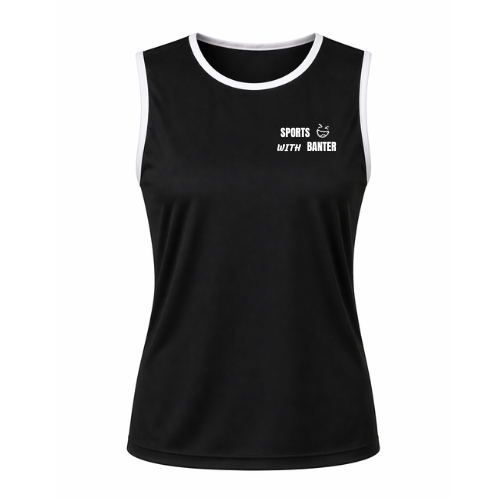Ladies Choose Your Cycling Banter - Black/White