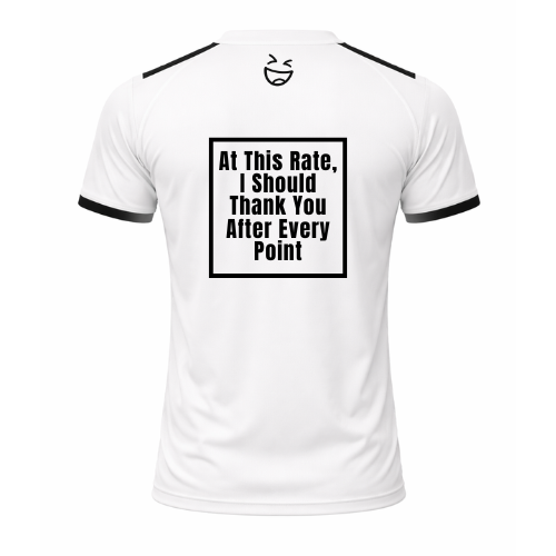 Mens Choose Your Padel Banter - Black/White