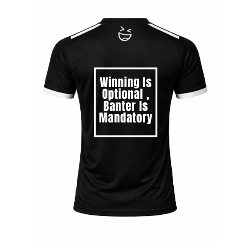 Mens Choose Your Hockey Banter - Black/White
