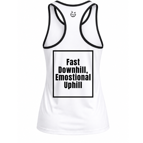 Ladies Choose Your Cycling Banter - Black/White