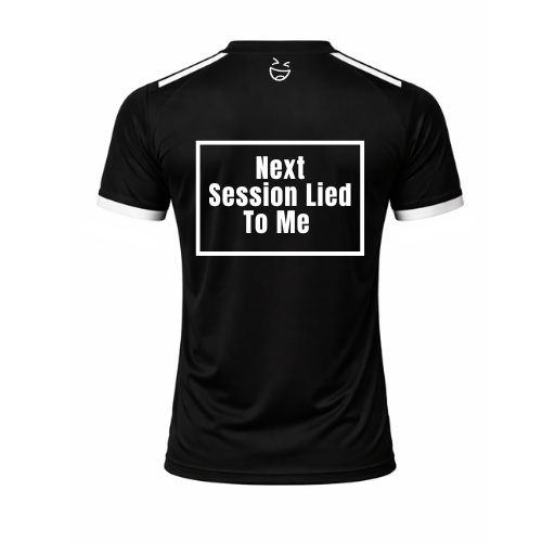 Mens Choose Your Cricket Banter - Black/White